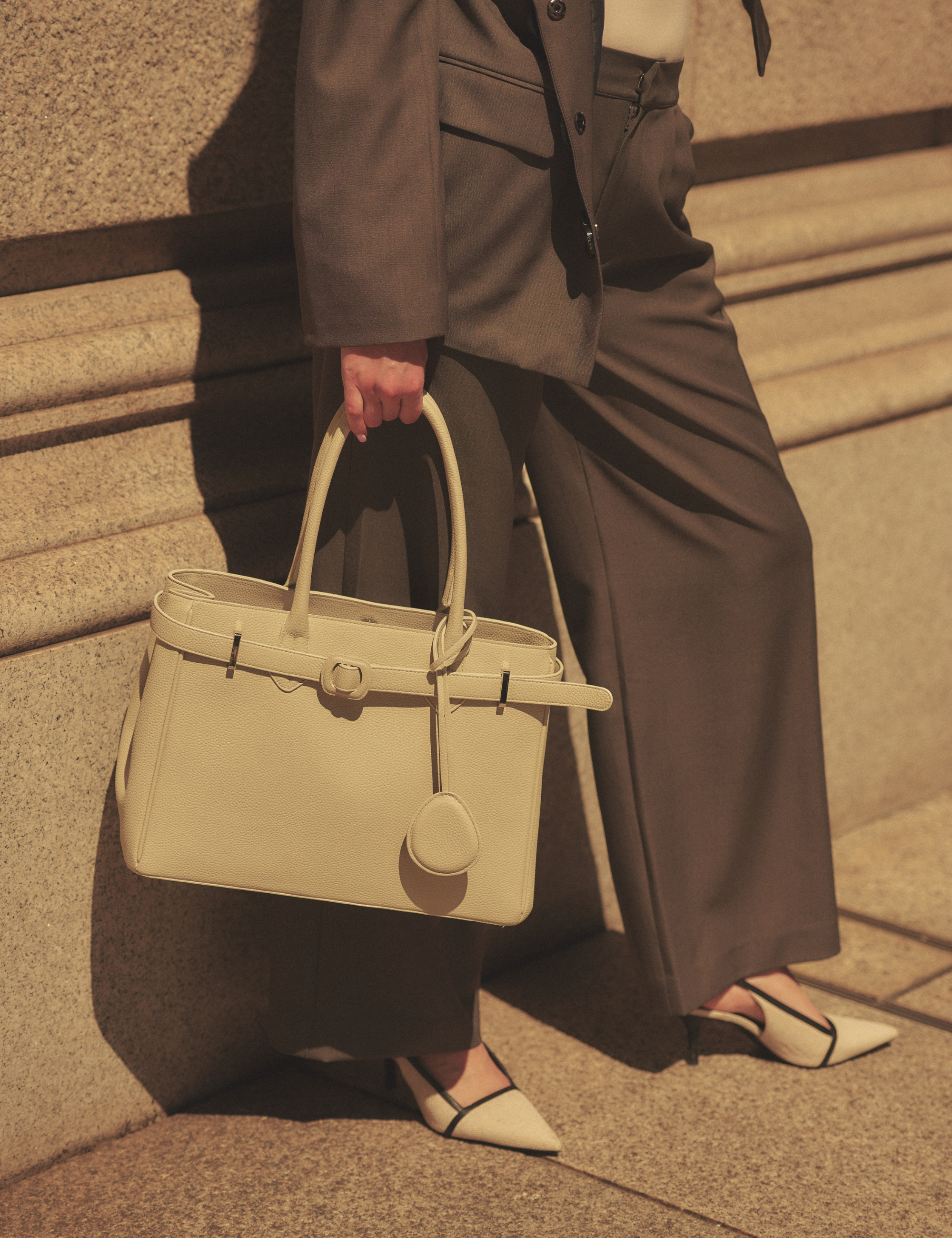 Opulent Classic Bag / 亜麻(sand beige)