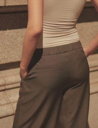 Urban Elegance Style Up Pants / 薄墨(gray)
