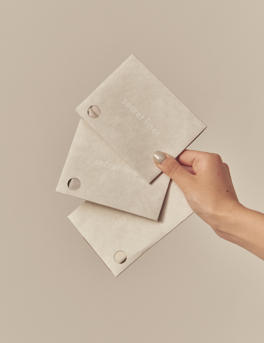 100% recycled secret liner