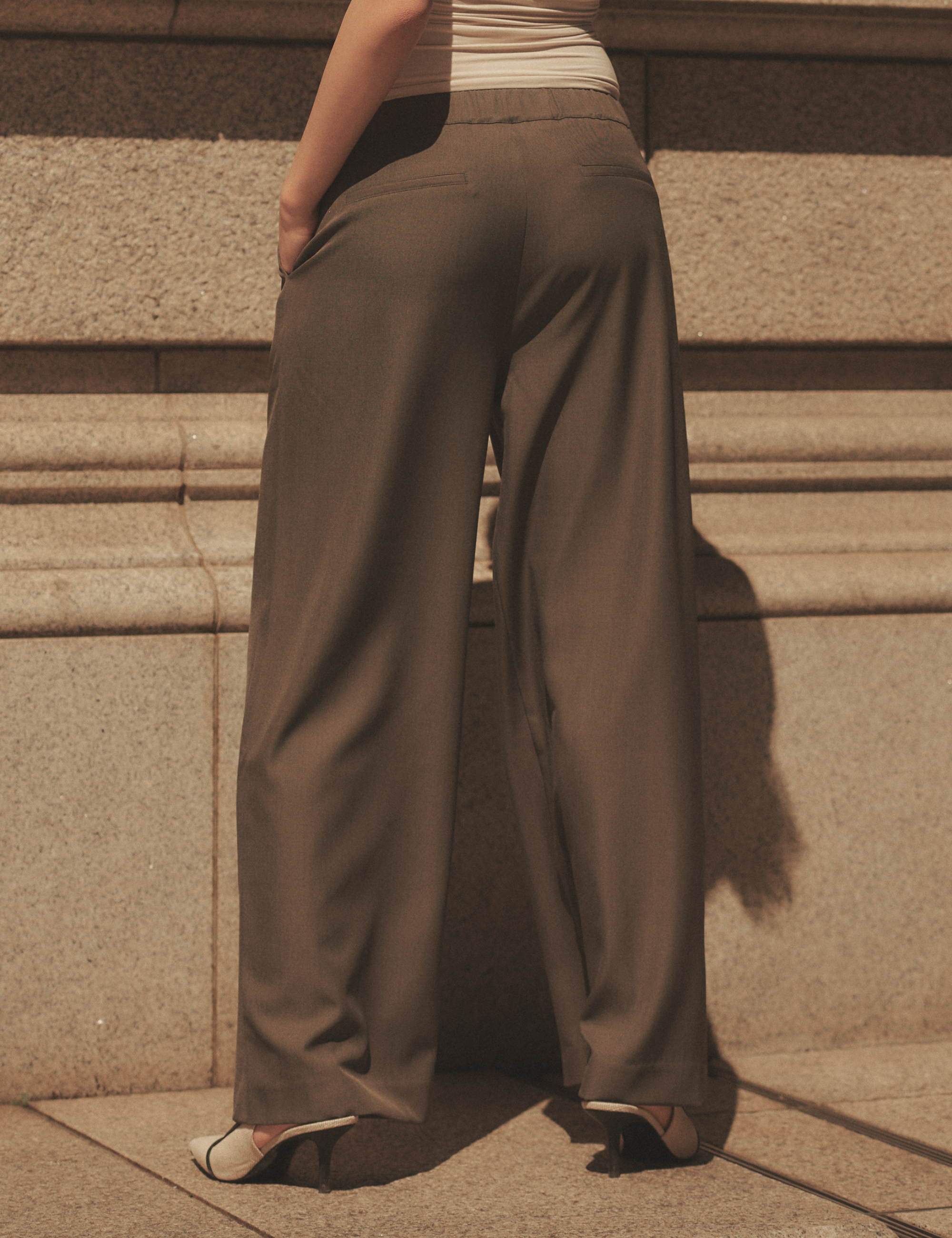 Urban Elegance Style Up Pants / 薄墨(gray)