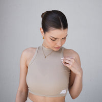 classic go-to tank / 亜麻(beige)