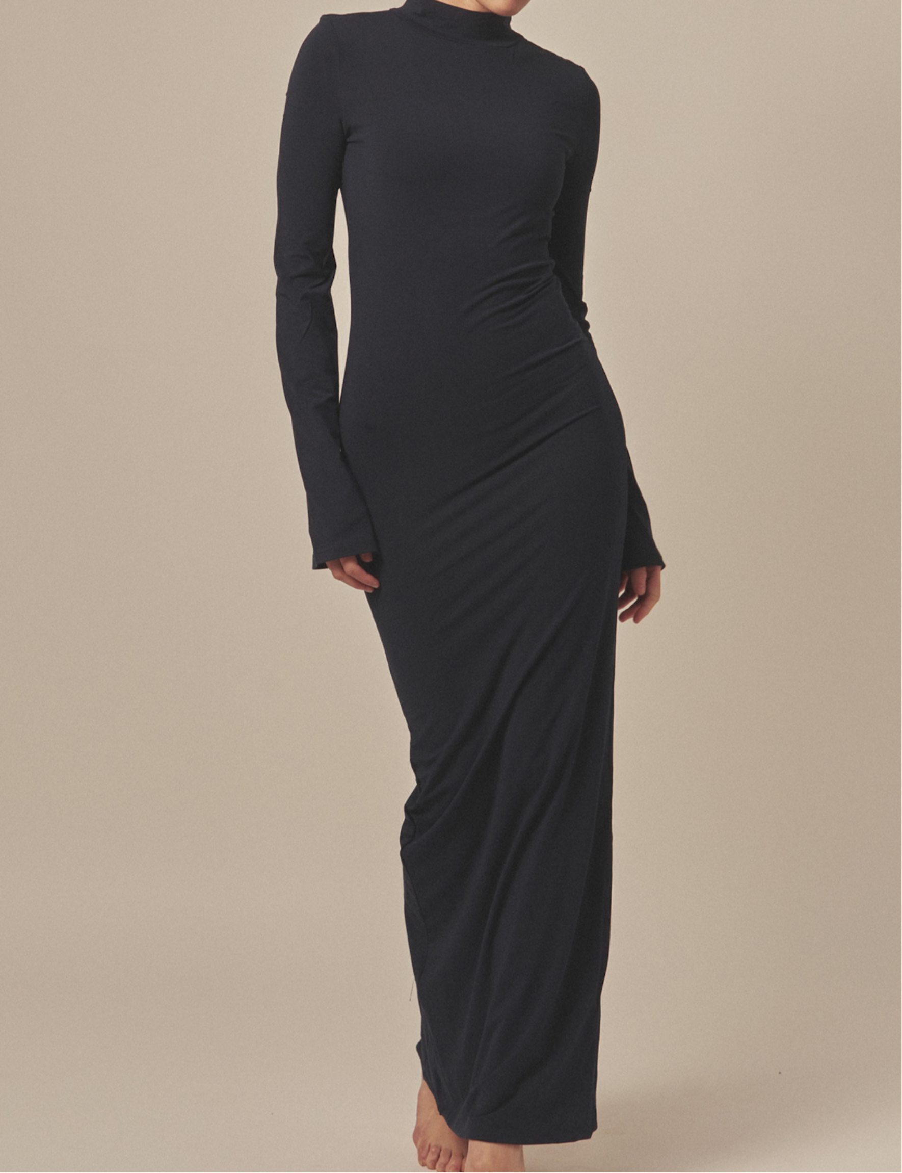 AuraFit Padded Maxi Dress / 濃藍(navy)