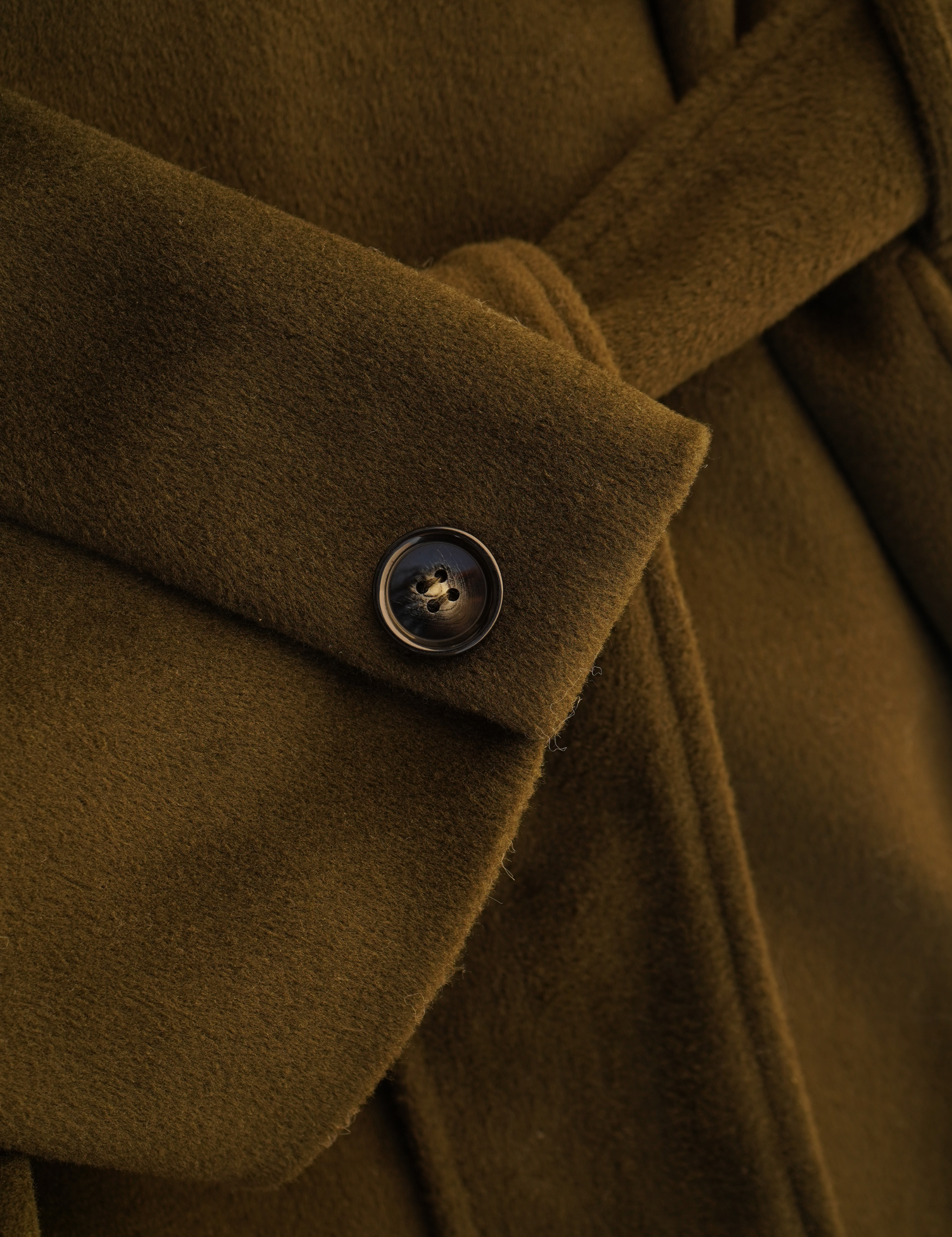 【11月中旬発送】Elegant Kimono Long Coat / 抹茶色(matcha)