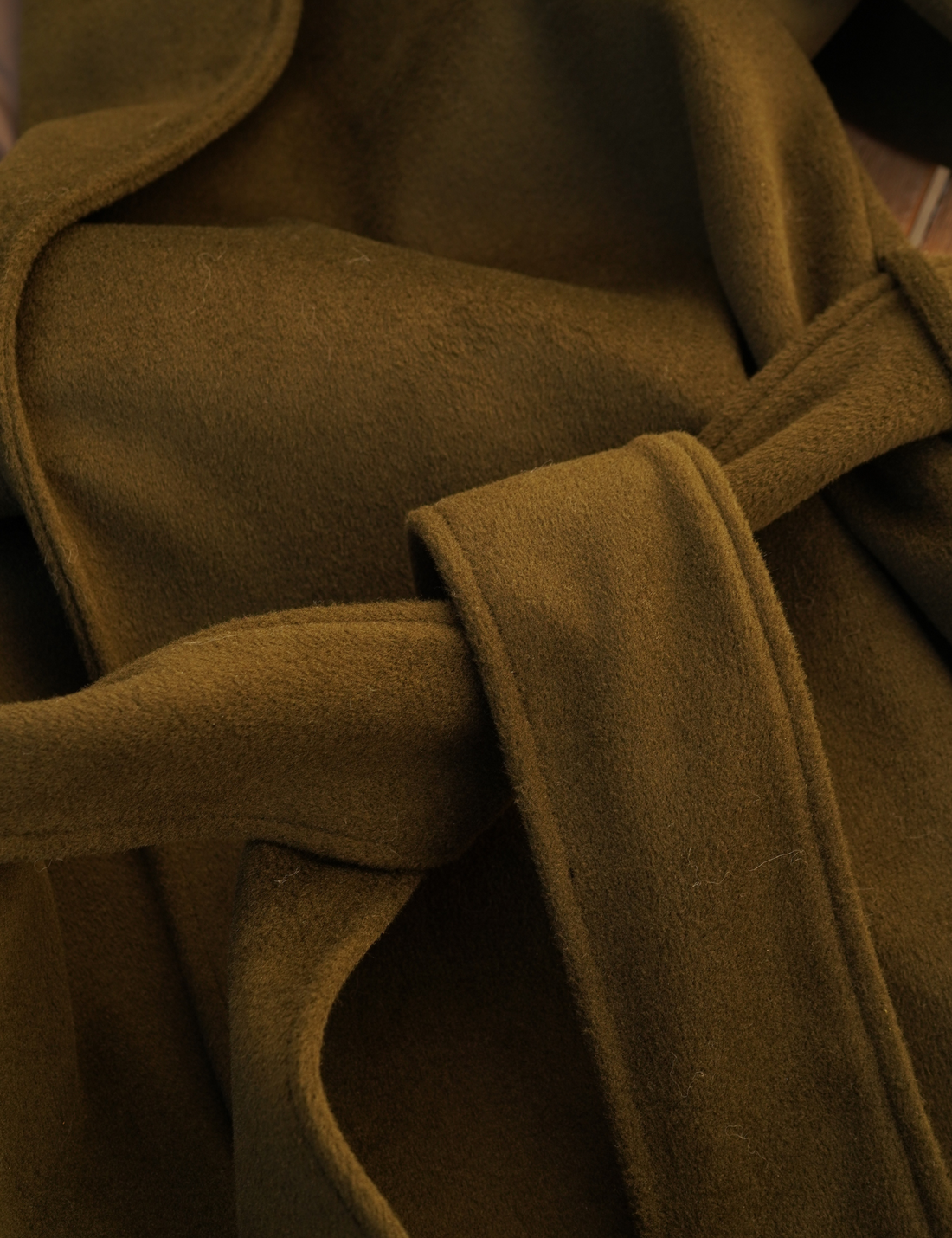 【11月中旬発送】Elegant Kimono Long Coat / 抹茶色(matcha)