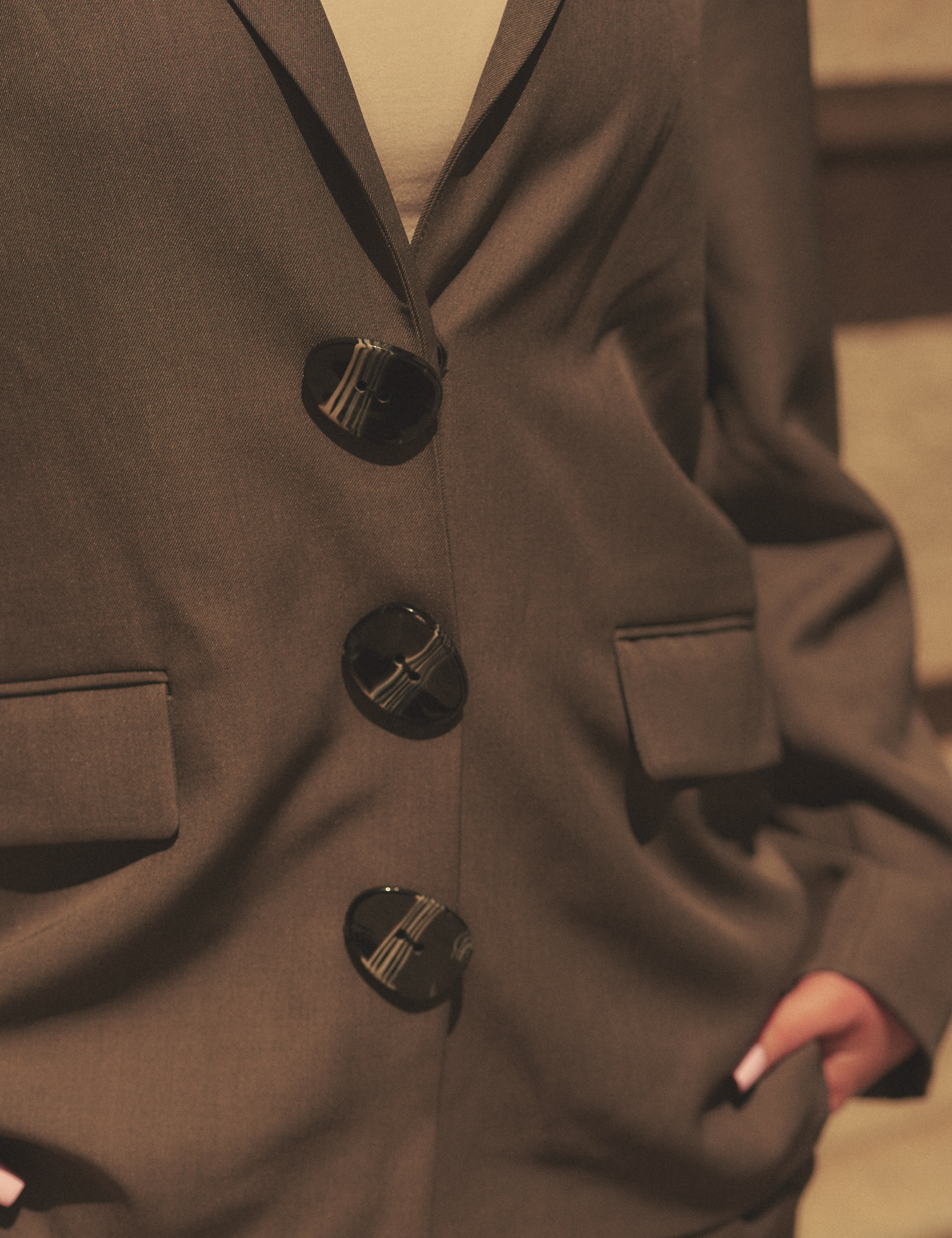Urban Frame Stone Blazer / 薄墨(gray)