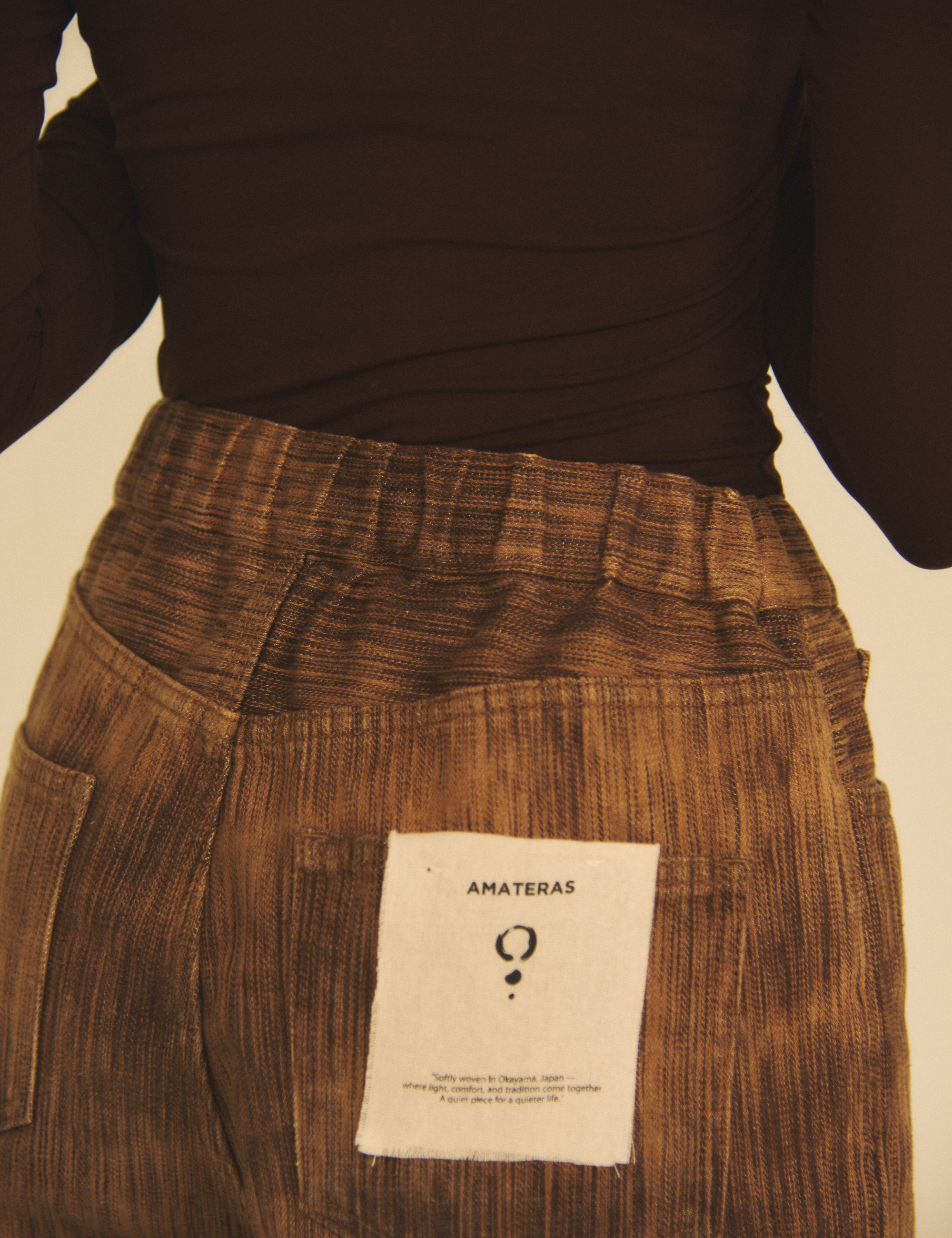 OKAYAMA DENIM×AMATERAS Legacy Denim / 雀(brown)