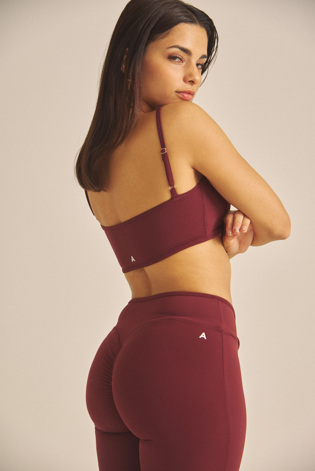 【COMING SOON】Maple Cross Bra / 葡萄茶(burgundy)