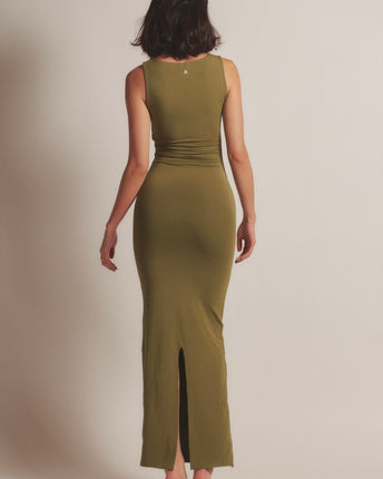 AuraFit Padded Tank Dress / 抹茶(matcha)