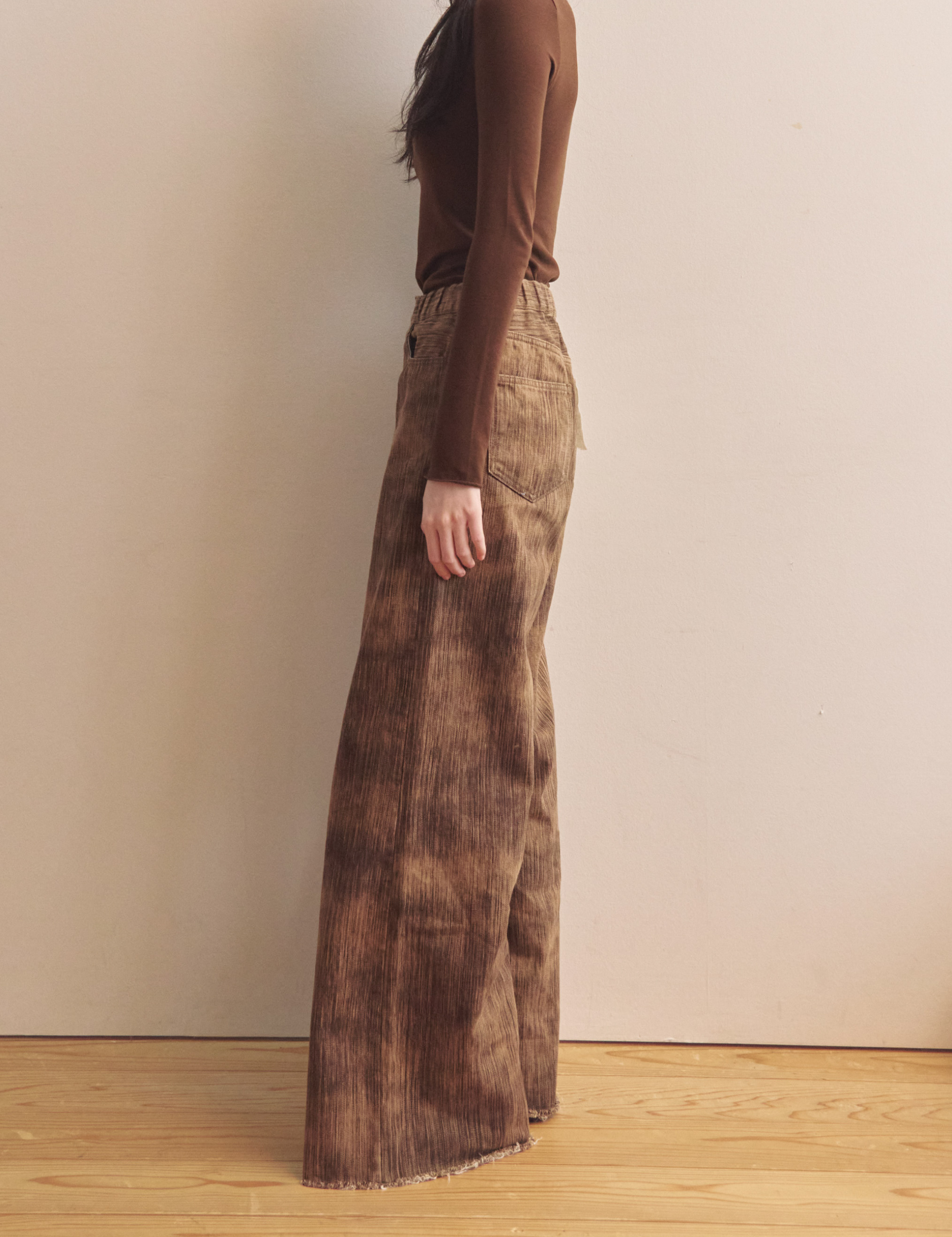 OKAYAMA DENIM×AMATERAS Legacy Denim / 雀(brown)