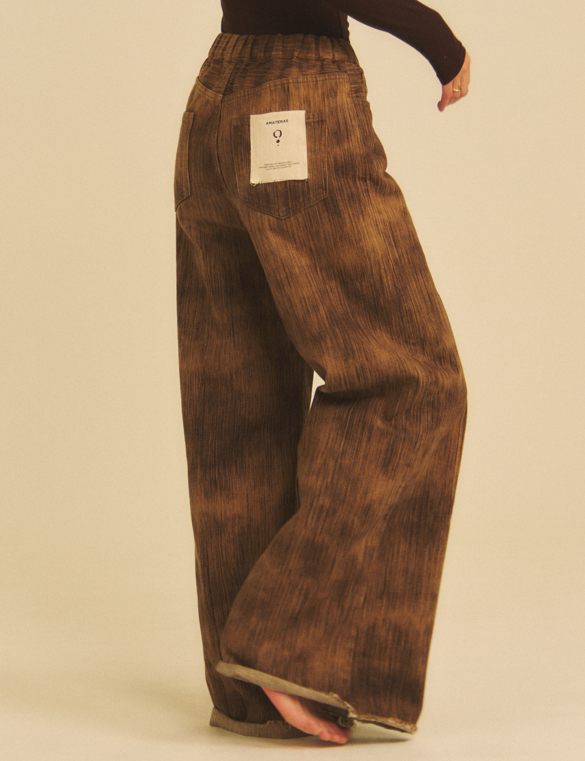OKAYAMA DENIM×AMATERAS Legacy Denim / 雀(brown)