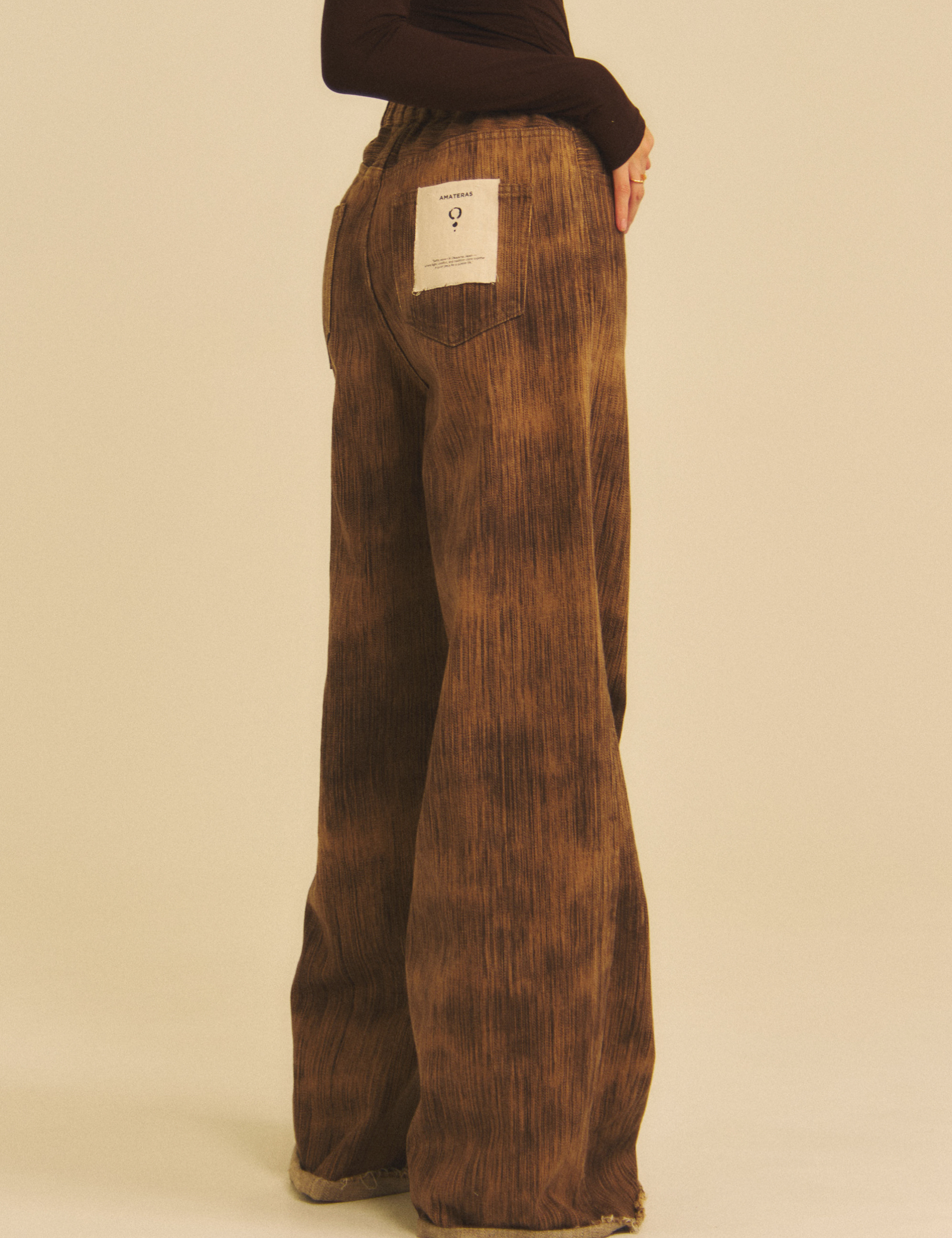 OKAYAMA DENIM×AMATERAS Legacy Denim / 雀(brown)