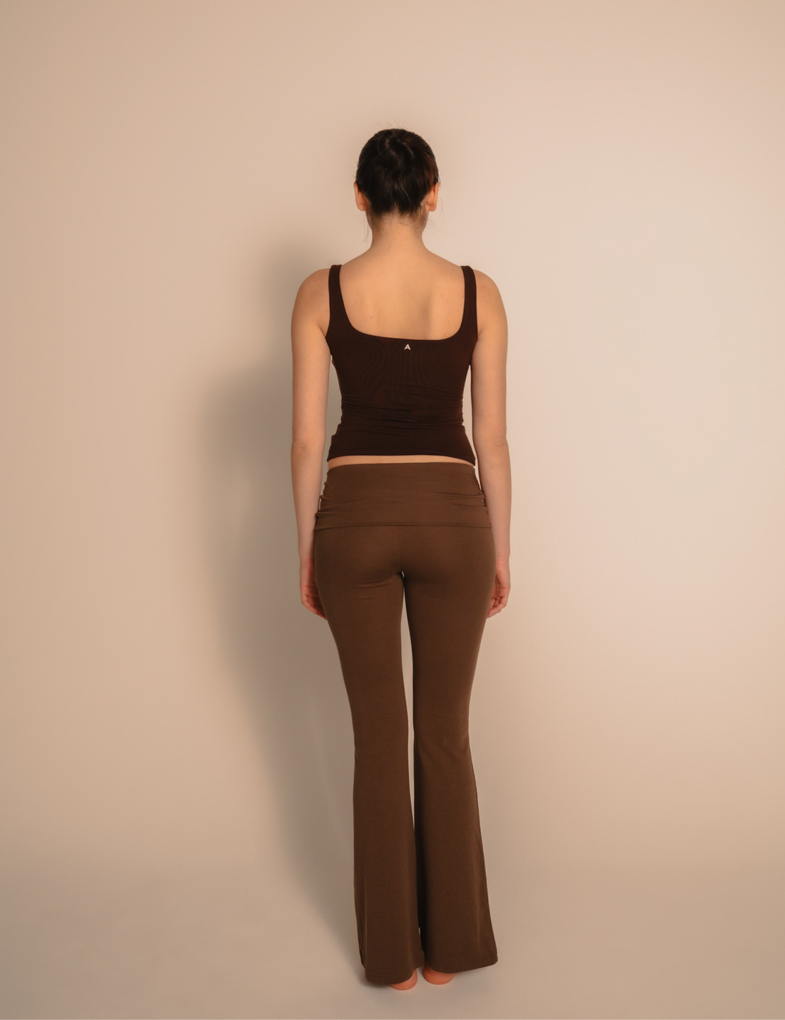 AuraFit Elegant Padded Tank / 枯茶(brown)