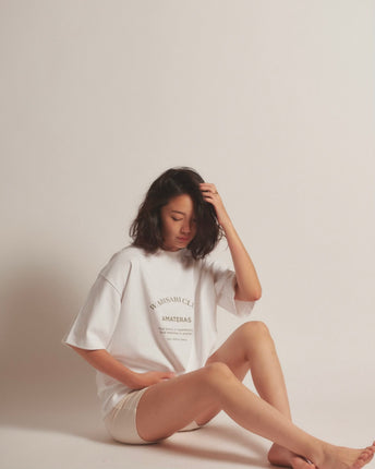 WABISABI Oversized Everyday Tshirt / 胡粉(off white)