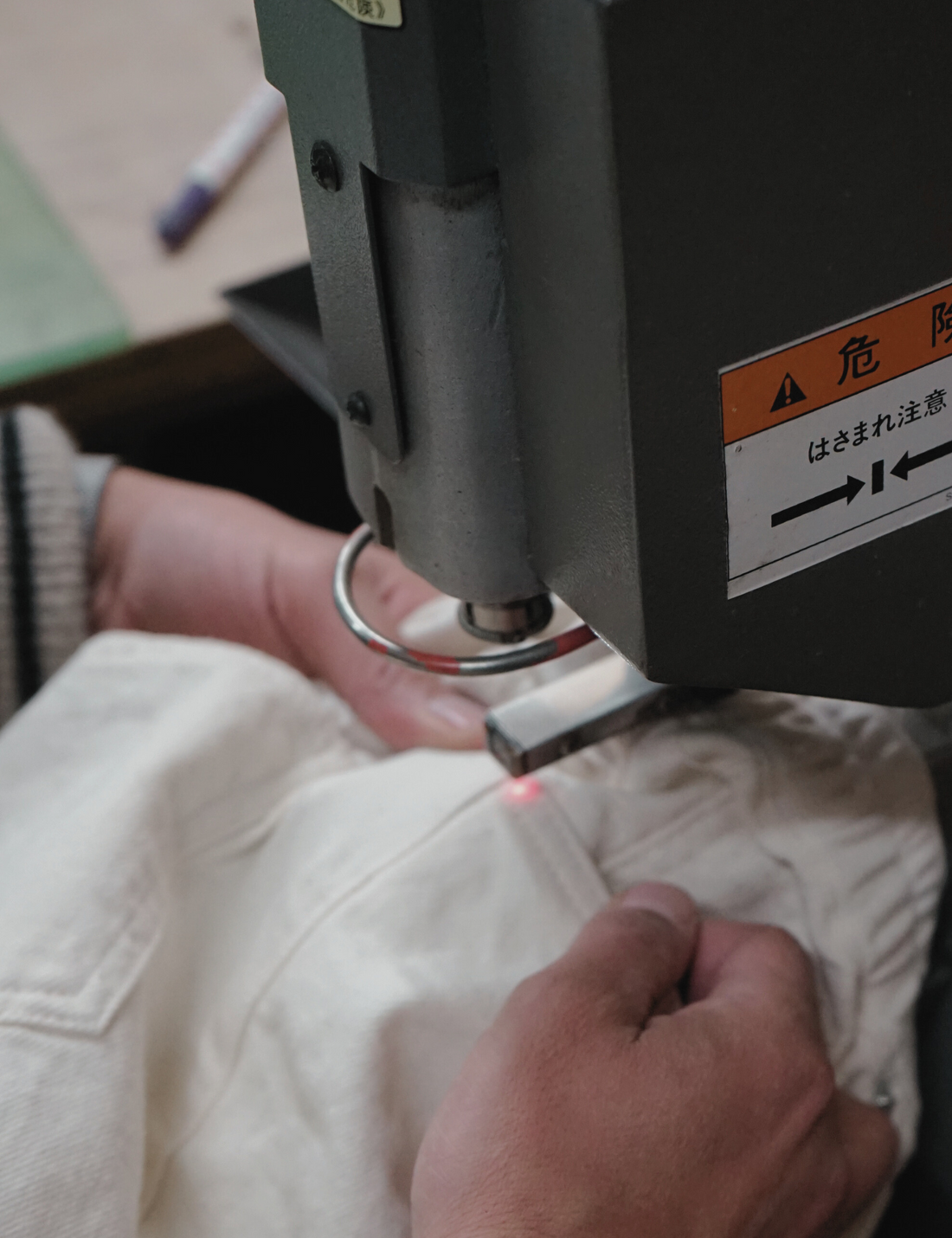 OKAYAMA DENIM×AMATERAS Luxe Lounge Denim / 胡粉(off white)