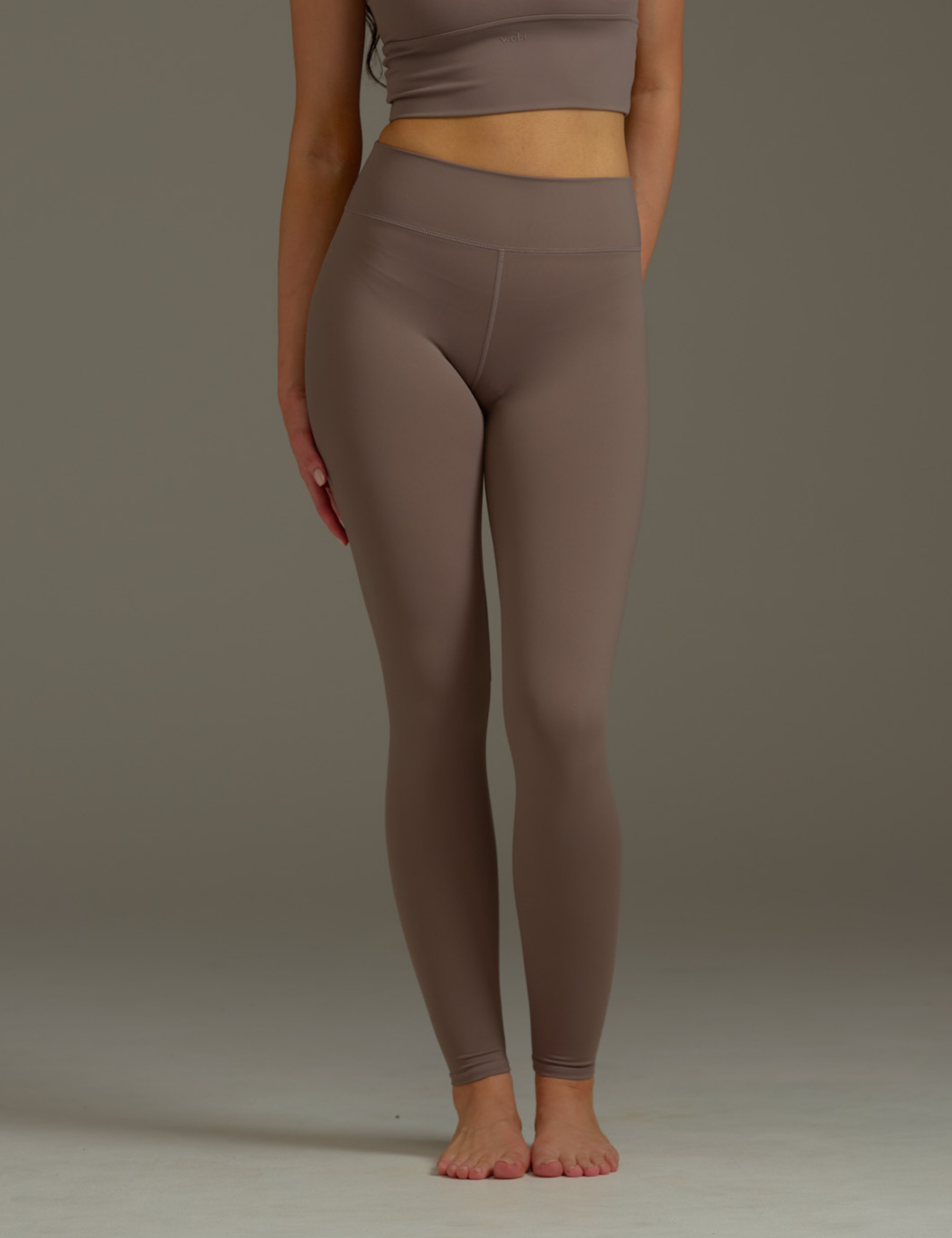Zen Flow Scrunch Leggings / Mocha