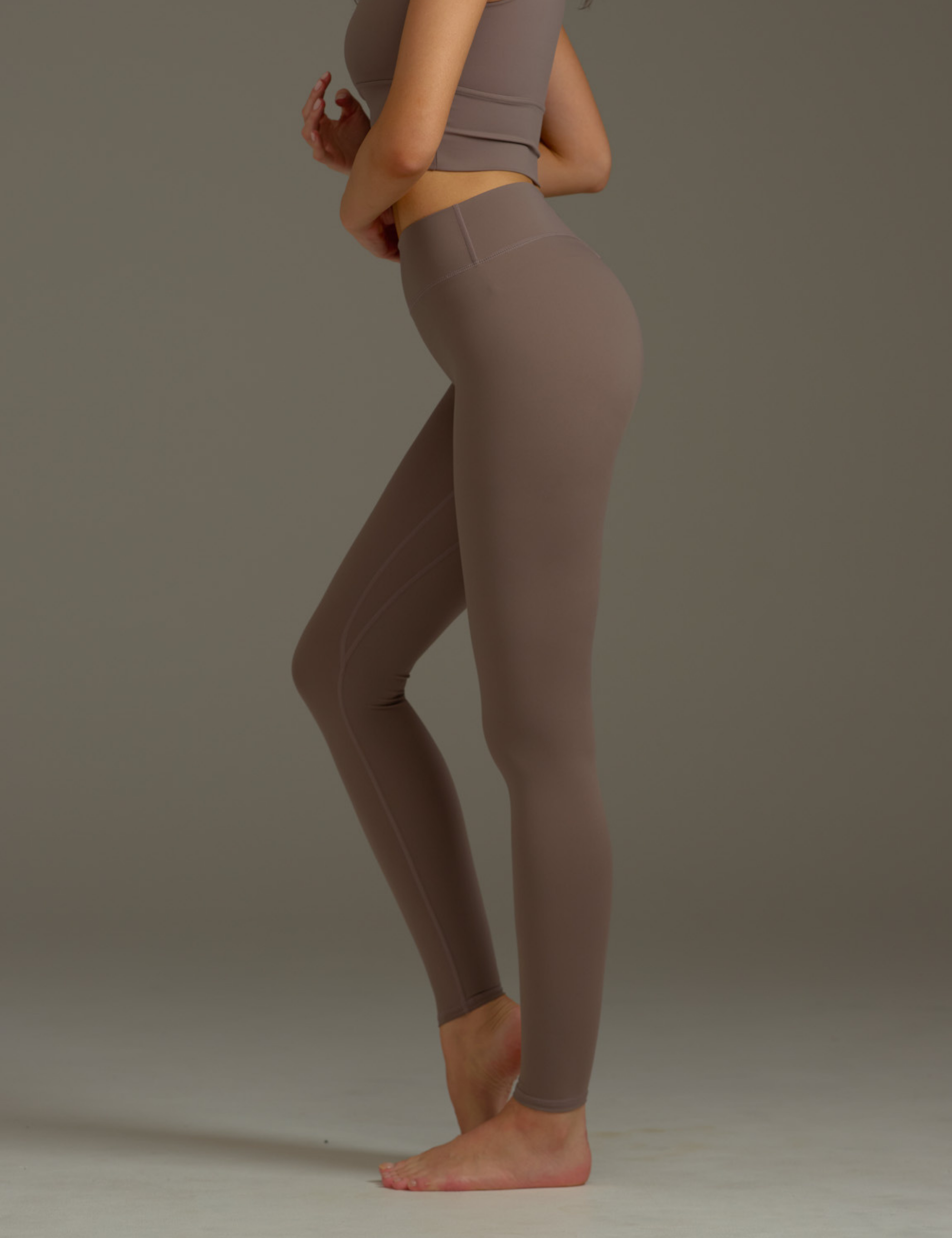 Zen Flow Scrunch Leggings / Mocha