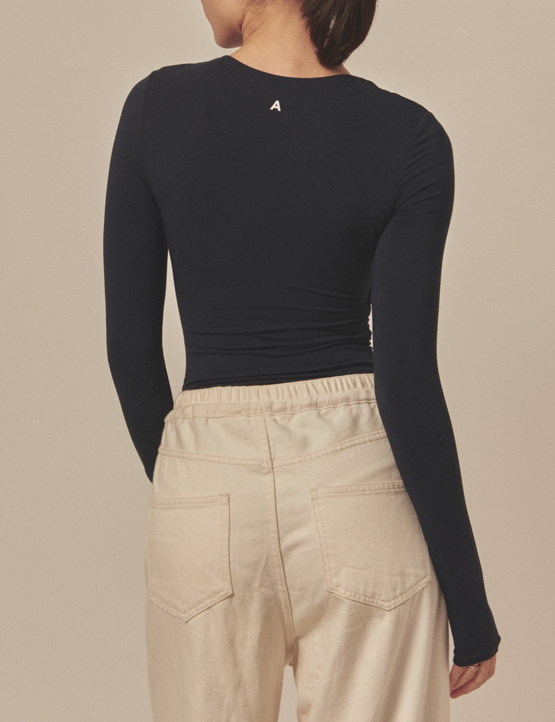 【6月末発送】AuraFit Padded Bodysuit / 濃藍(navy)