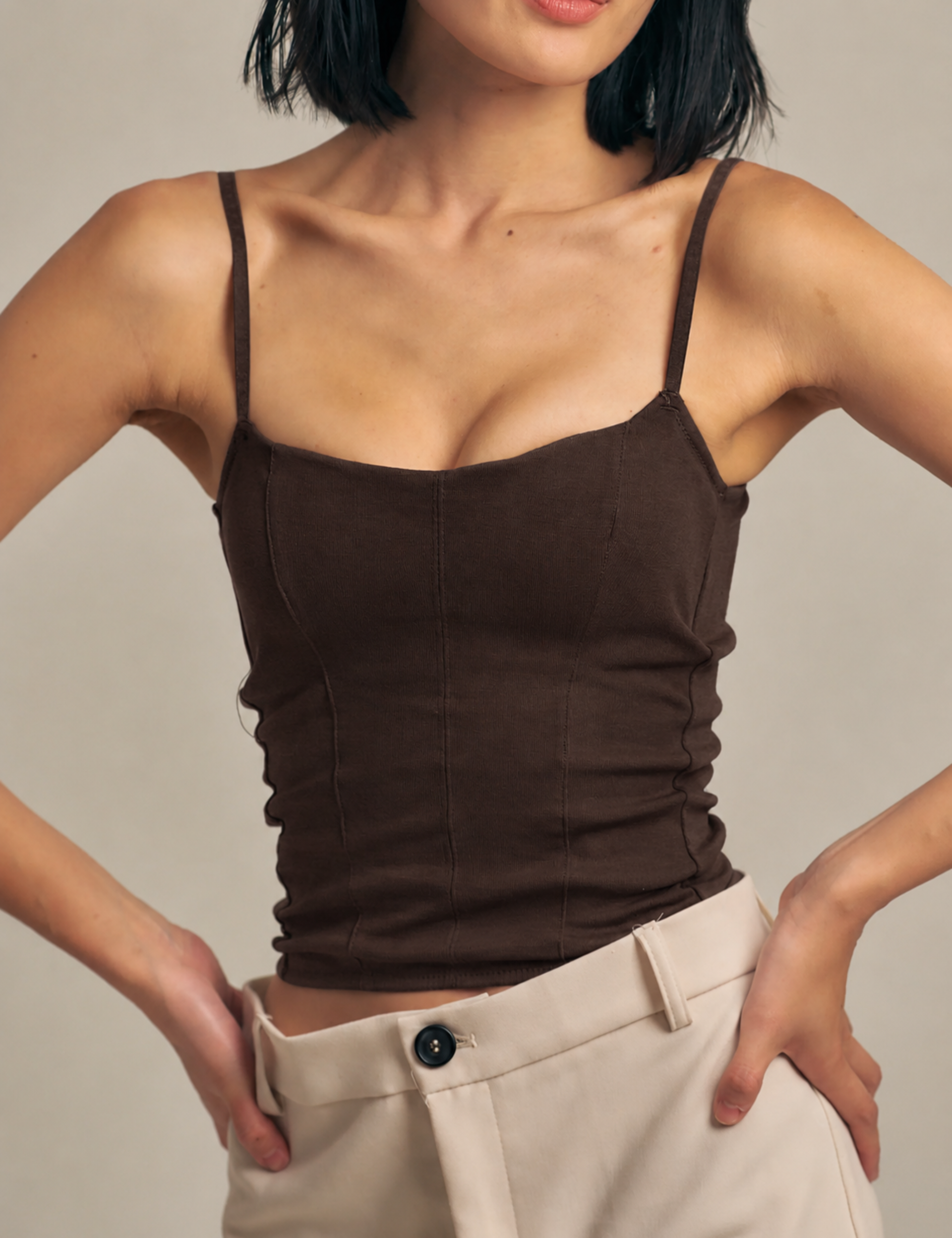 【3枚セット】AMATRAS Dreamy Camisole 7月末発送】Dreamy Camisole / Espresso – AMATERASJAPAN