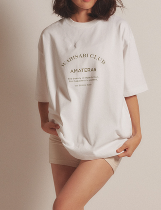 WABISABI Oversized Everyday Tshirt / 胡粉(off white)