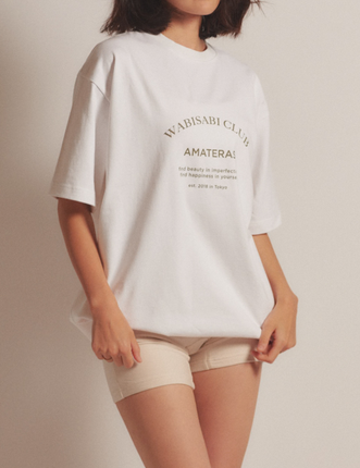 WABISABI Oversized Everyday Tshirt / 胡粉(off white)