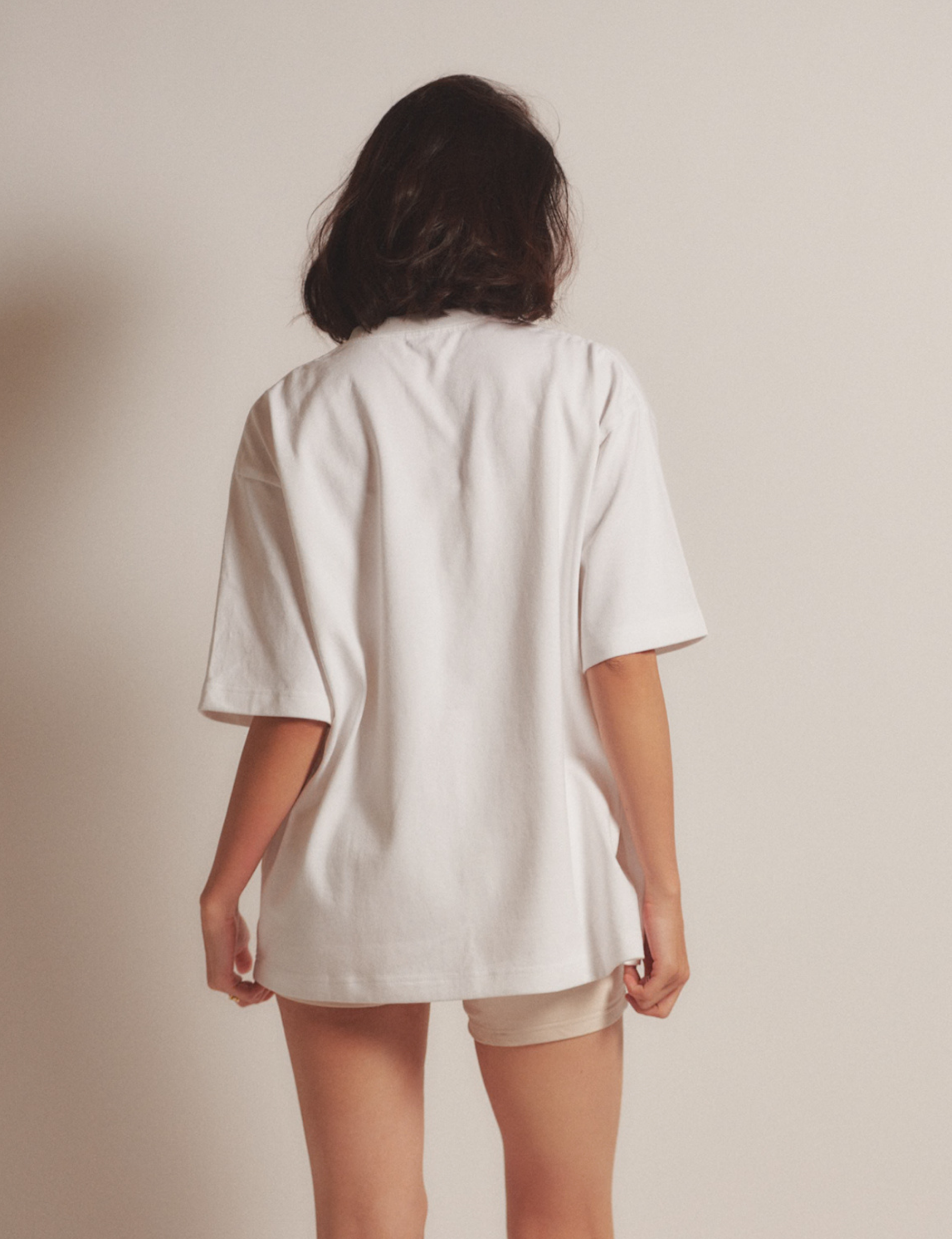 WABISABI Oversized Everyday Tshirt / 胡粉(off white)