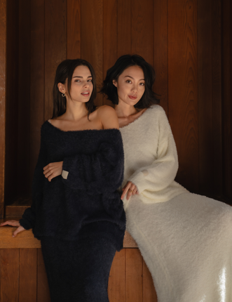 Luxe Touch Knit Sweater / 濃藍(navy)