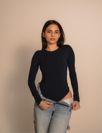 AuraFit Padded Bodysuit / 濃藍(navy)