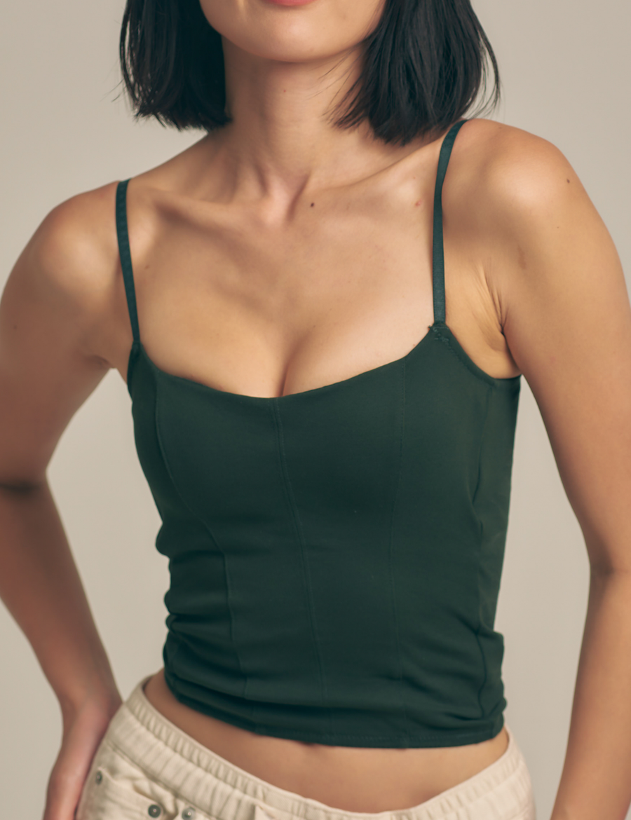 Dreamy Camisole / dark green