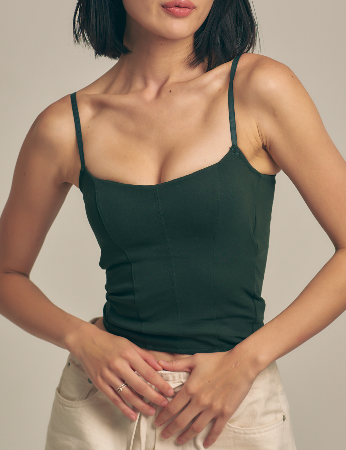 Dreamy Camisole / dark green