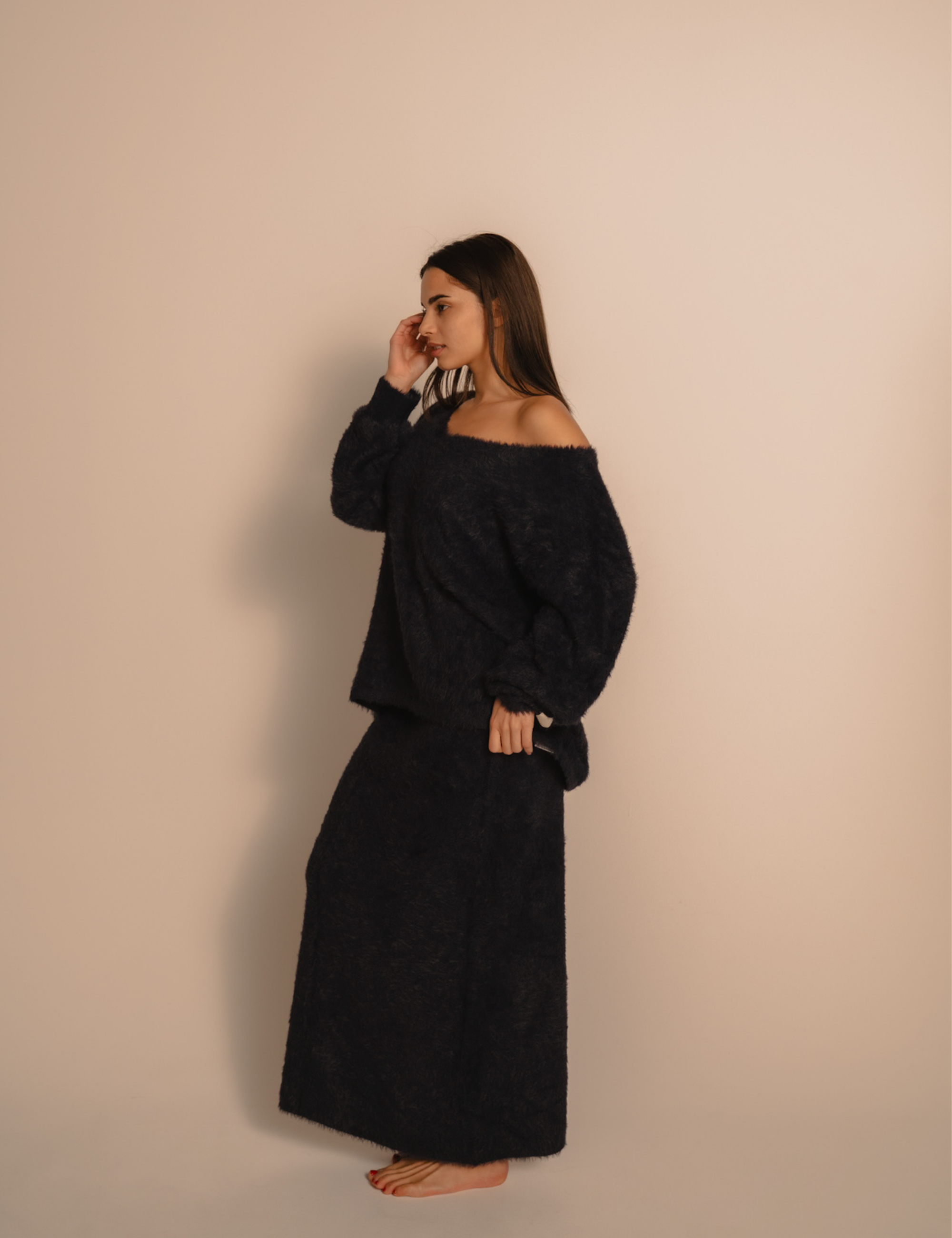 Luxe Touch Knit Sweater / 濃藍(navy)