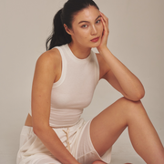 classic go-to tank / gofun(white)