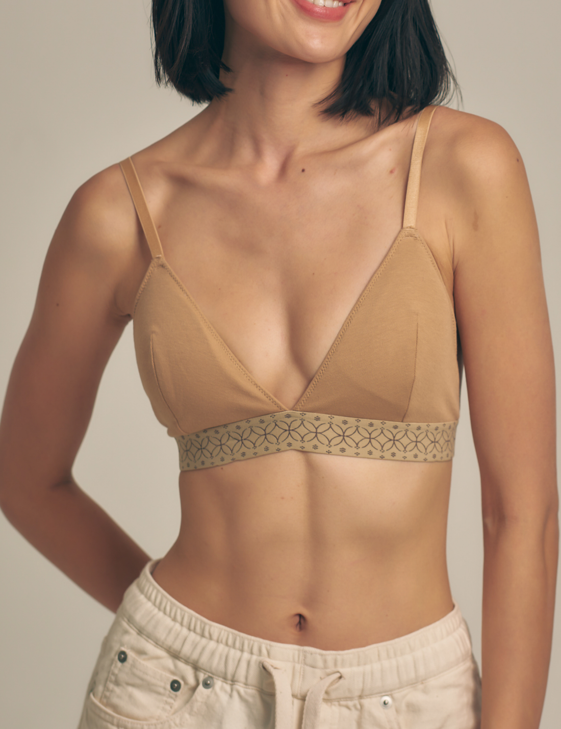 nudy bralette / oatmeal