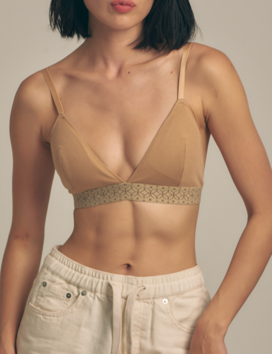 nudy bralette / oatmeal