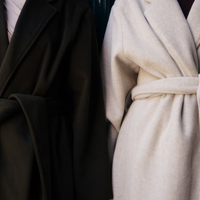 【11月中旬発送】Elegant Kimono Long Coat / 抹茶色(matcha)
