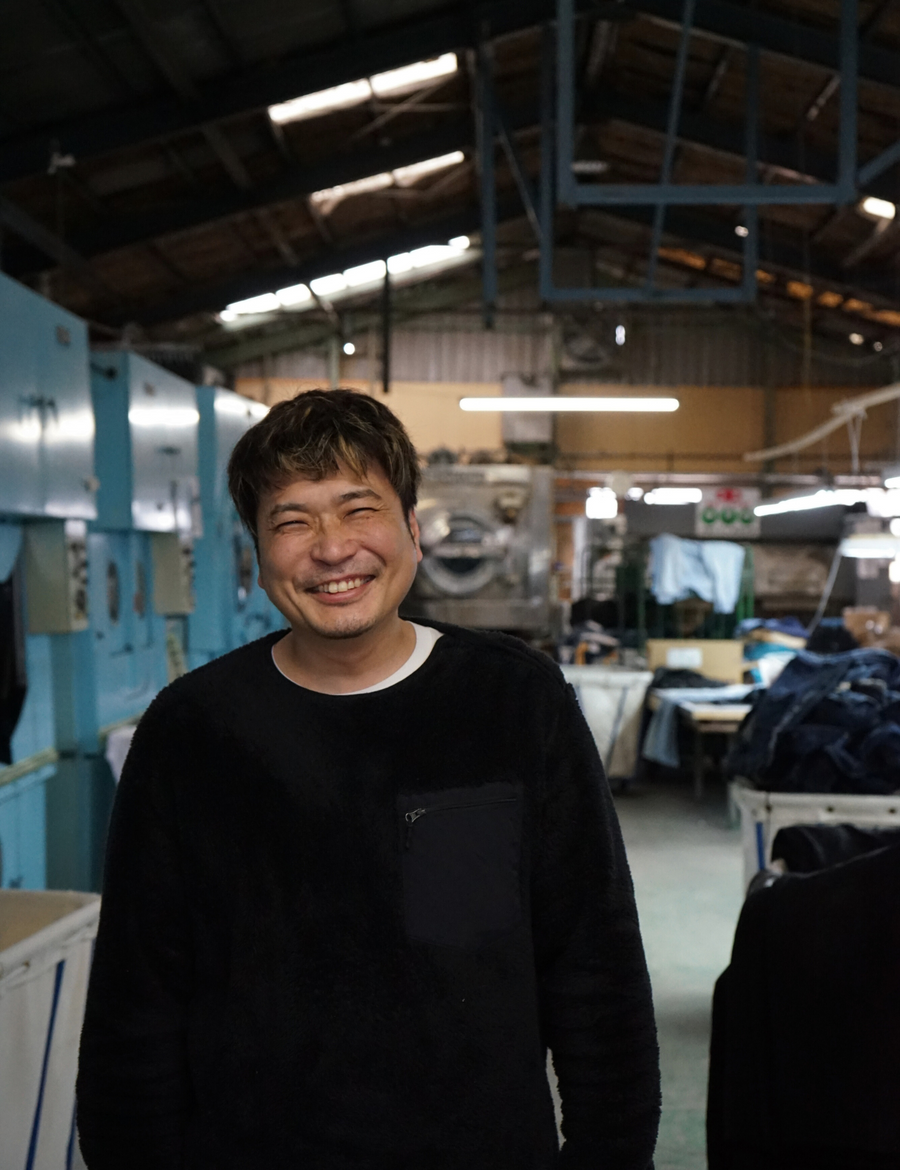 OKAYAMA DENIM×AMATERAS Luxe Lounge Denim / 胡粉(off white)