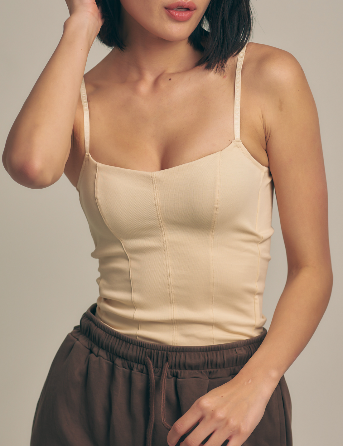 Dreamy Camisole / Walnut (light beige)