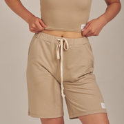 classic breeze shorts / flax (beige)