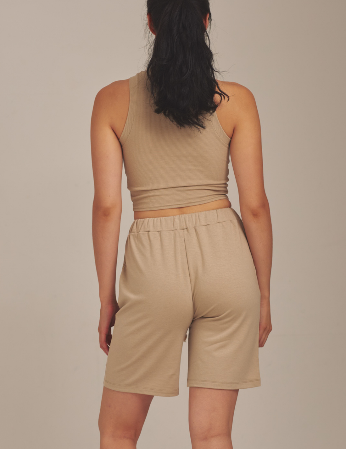 classic go-to tank / flax (beige)