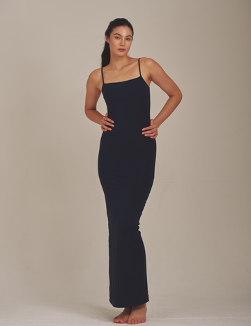 Aura Fit Padded Maxi Camisole Dress / 濃藍(navy)