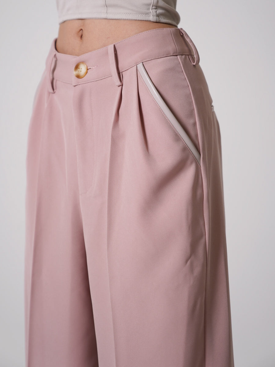 luxe trouser pants / gray
