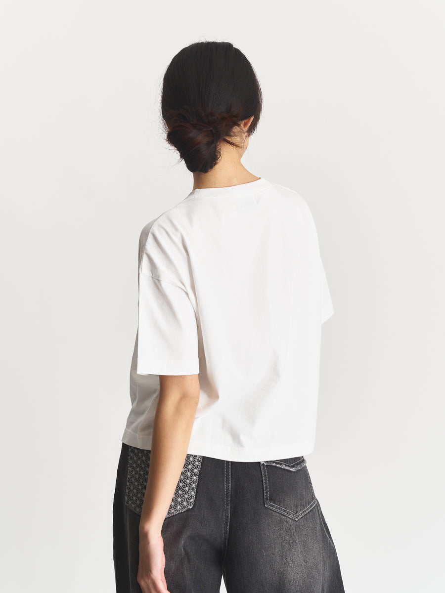 AMATERAS logo Tee / Gofun(white)
