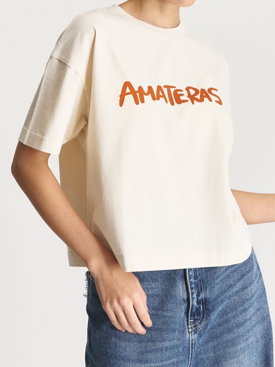 AMATERAS logo Tee / 琥珀(orange)