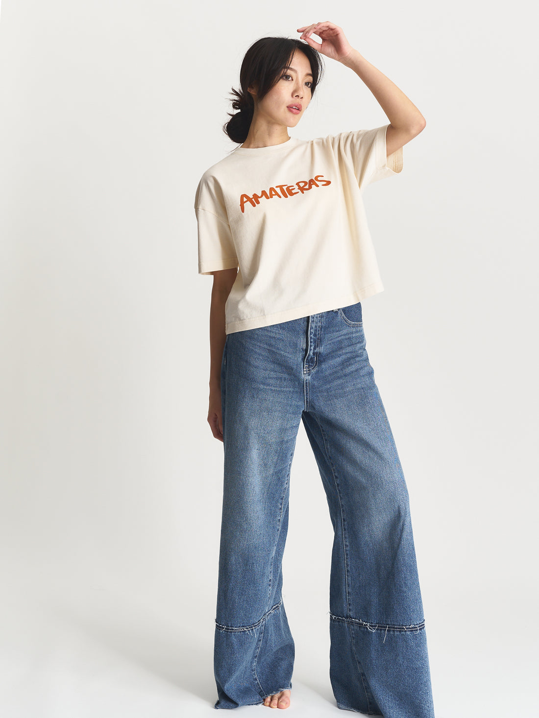 AMATERAS logo Tee / 琥珀(orange)