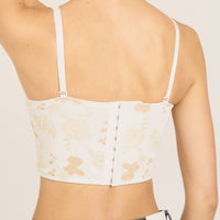 Dreamy bra / floral white