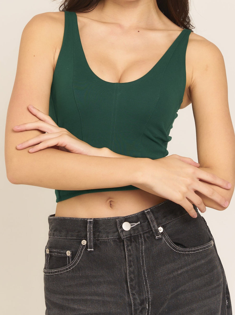 Dreamy Camisole / dark green