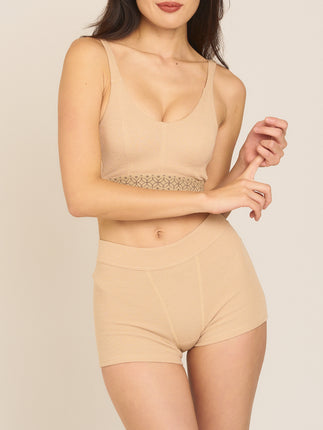 nudy waffle dreamy bra / ivory