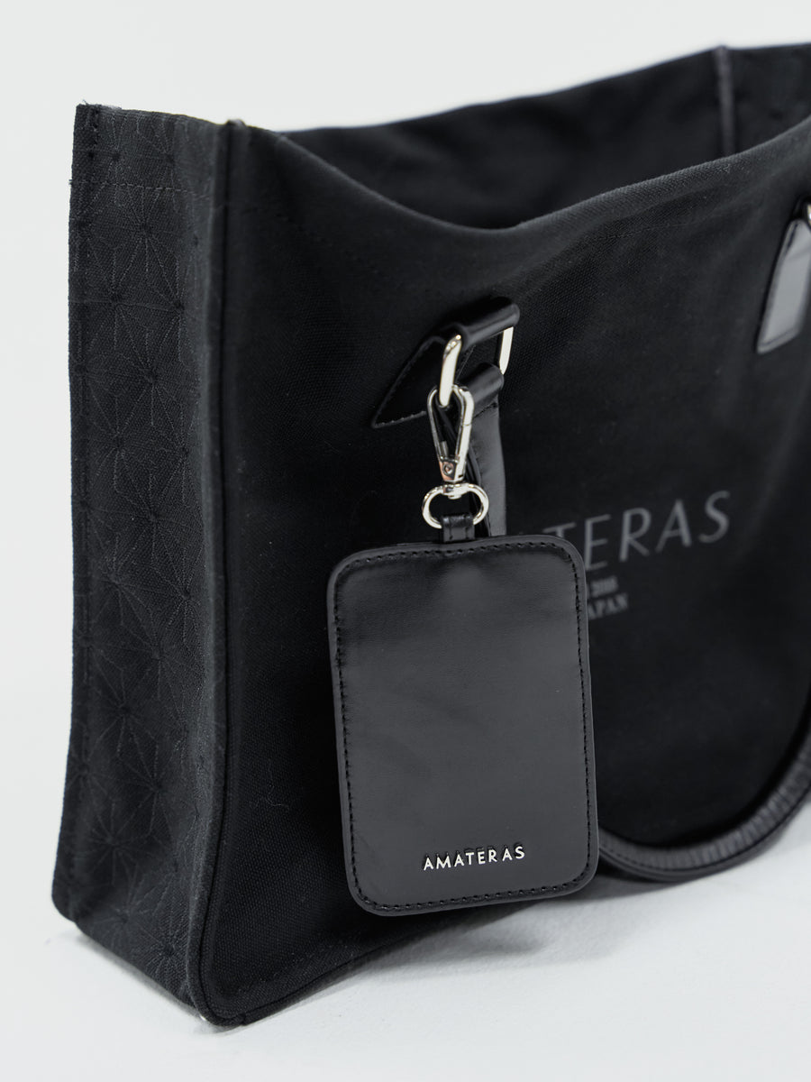 asanoha canvas bag mini / 墨(black)