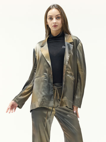 sideline blazer jacket / matsuba (khaki) 