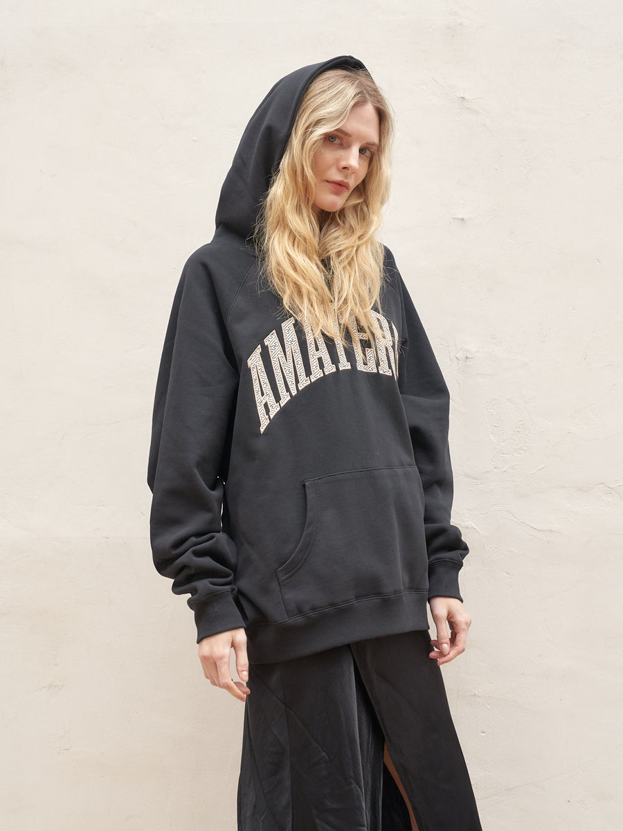 Basic volume 和柄 hoodie