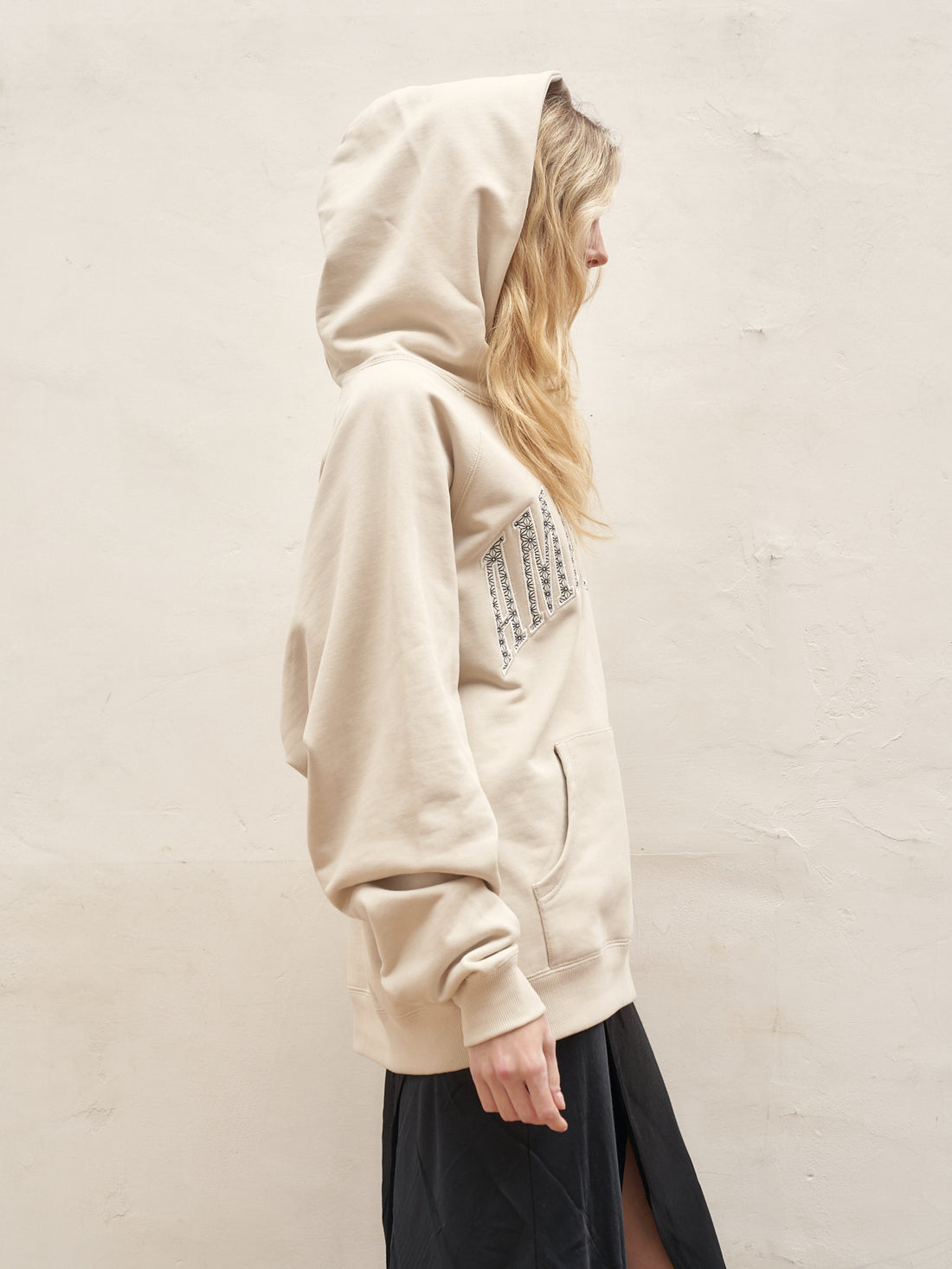 Basic volume 和柄 hoodie